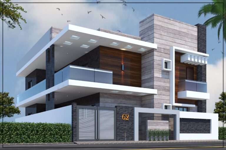 3D Front Elevation Design